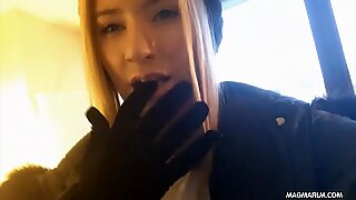 Amatur Remaja Suka Rasa jari-jarinya di dalamnya Berambut Pussyreport video ini